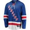 New York Rangers Fashion7 Breakaway Home Jersey - Blue - Side View