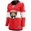 Florida Panthers Fashion7 Women's Home Breakaway Custom Jersey - Red - Side View