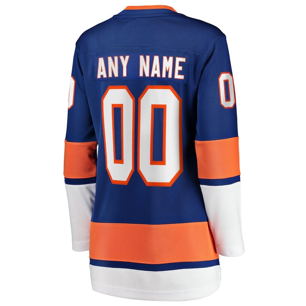 New York Islanders Fashion7 Women's Home Breakaway Custom Jersey