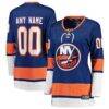 New York Islanders Fashion7 Women's Home Breakaway Custom Jersey - Blue - Front View