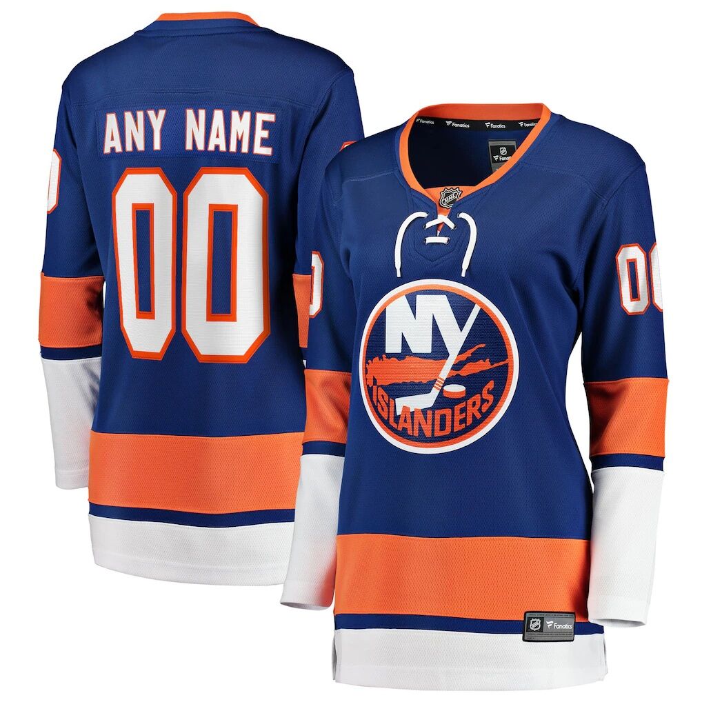 New York Islanders Fashion7 Women's Home Breakaway Custom Jersey