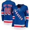 New York Rangers Fashion7 Women's Home Breakaway Custom Jersey - Blue - Front View