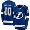 Tampa Bay Lightning Fashion7 Women's Home Breakaway Custom Jersey - Blue - Front View