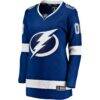 Tampa Bay Lightning Fashion7 Women's Home Breakaway Custom Jersey - Blue - Side View