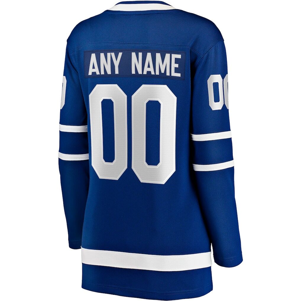 Toronto Maple Leafs Fashion7 Women's Home Breakaway Custom Jersey