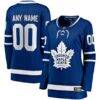 Toronto Maple Leafs Fashion7 Women's Home Breakaway Custom Jersey - Blue - Front View
