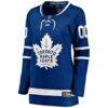 Toronto Maple Leafs Fashion7 Women's Home Breakaway Custom Jersey - Blue - Side View