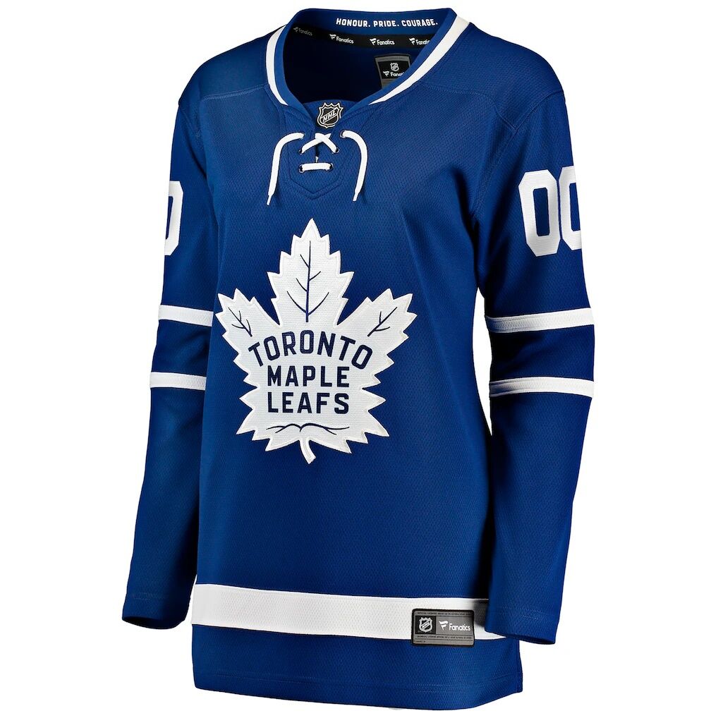 Toronto Maple Leafs Fashion7 Women's Home Breakaway Custom Jersey