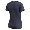 Washington Nationals Women's Team Lockup T-Shirt - Navy - Detail View
