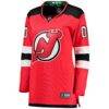 New Jersey Devils Fashion7 Women's Home Breakaway Custom Jersey - Red - Side View