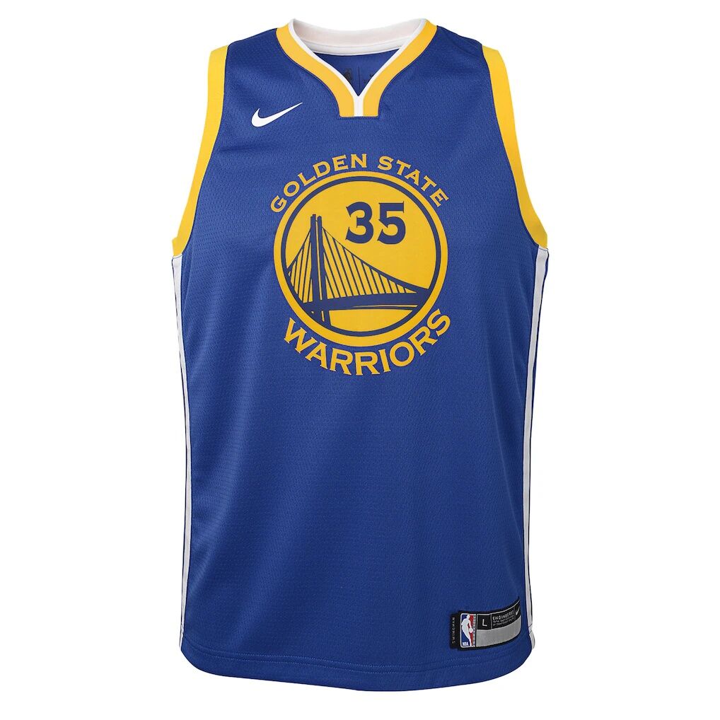 Kevin Durant Golden State Warriors Nike Youth Swingman Jersey Royal - Icon Edition