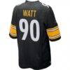 T.J. Watt Pittsburgh Steelers Nike Youth Game Jersey - Black - Detail View