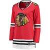 Chicago Blackhawks Fashion7 Women's Home Breakaway Jersey - Red - Side View