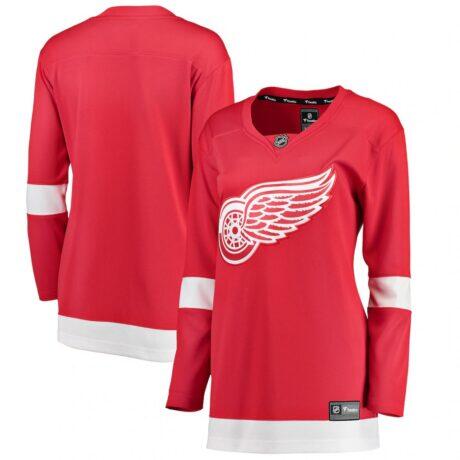 Detroit Red Wings Fashion7 Women's Home Breakaway Jersey - Red - Front View