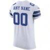 Dallas Cowboys Nike Vapor Untouchable Custom Elite Jersey - White - Detail View