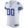Dallas Cowboys Nike Vapor Untouchable Custom Elite Jersey - White - Side View