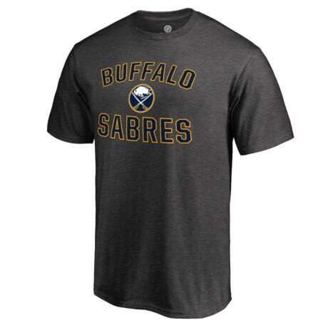 Buffalo Sabres Victory Arch T-Shirt - Heather Gray - Front View