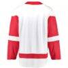Detroit Red Wings Fashion7 Breakaway Away Jersey - White - Detail View
