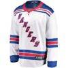 New York Rangers Fashion7 Breakaway Away Jersey - White - Side View