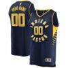 Indiana Pacers Fashion7 Youth Fast Break Custom Replica Jersey Navy - - Front View