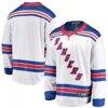 New York Rangers Fashion7 Youth Away Breakaway Jersey - White - Front View