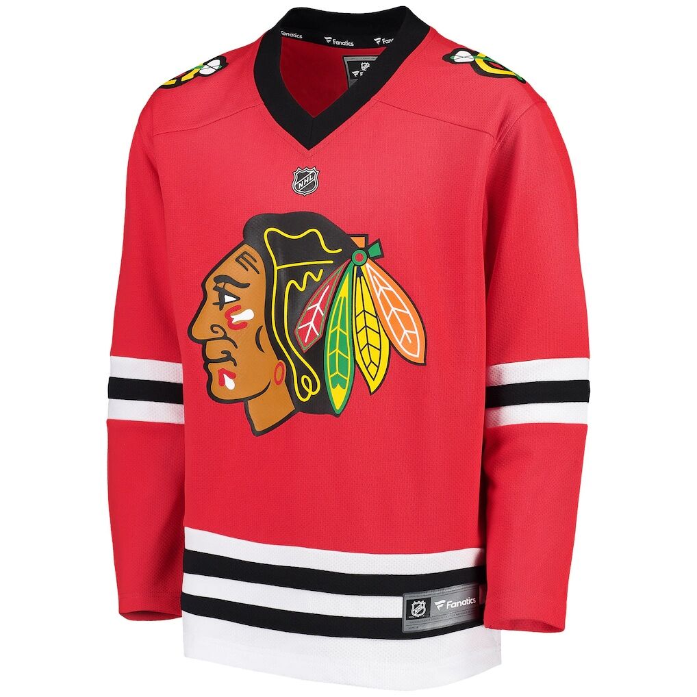 Chicago Blackhawks Fashion7 Youth Home Replica Blank Jersey