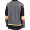 Vegas Golden Knights Fashion7 Youth Alternate Replica Blank Jersey - Black - Detail View