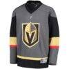 Vegas Golden Knights Fashion7 Youth Alternate Replica Blank Jersey - Black - Side View