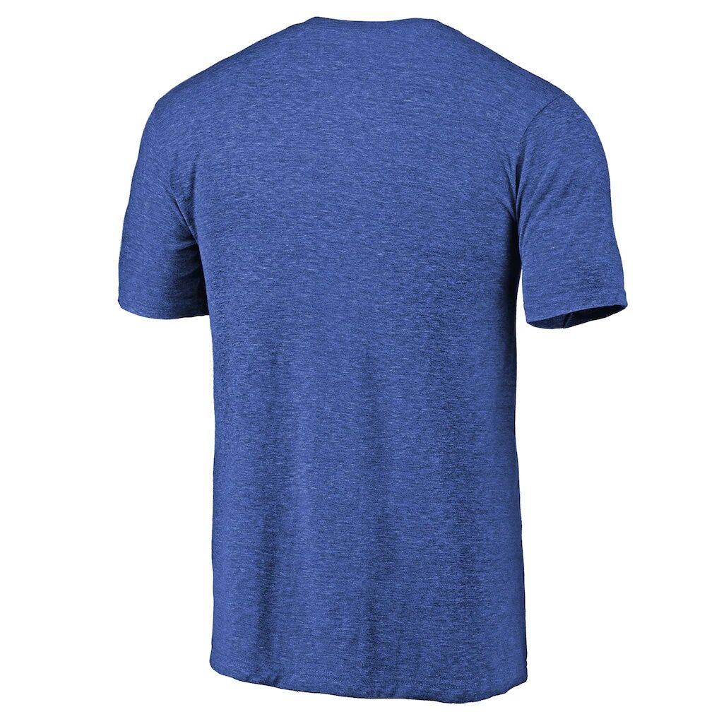 Buffalo Sabres Throwback Vintage Logo Tri-Blend T-Shirt – Royal