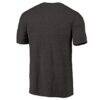 Boston Celtics Distressed Logo Tri-Blend T-Shirt - Black - Back View