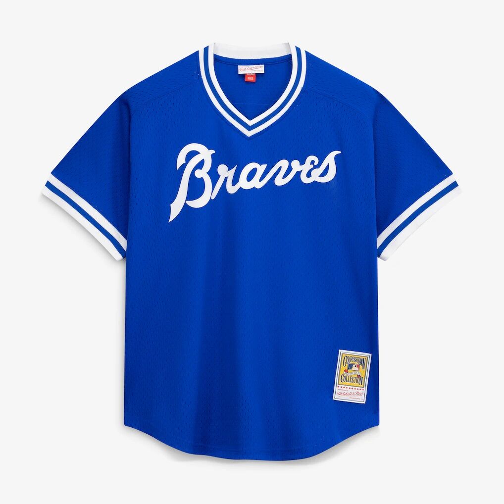 Dale Murphy Atlanta Braves Mitchell & Ness Authentic Batting Practice Jersey – Royal