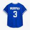 Dale Murphy Atlanta Braves Mitchell & Ness Authentic Batting Practice Jersey - Royal - Detail View