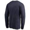 Houston Astros Team Lockup Long Sleeve T-Shirt - Navy - Detail View