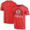 Los Angeles Angels Hometown Collection Curve T-Shirt - Red - Front View