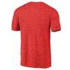 Chicago Bulls Vintage Arch Tri-Blend T-Shirt - Red - Detail View