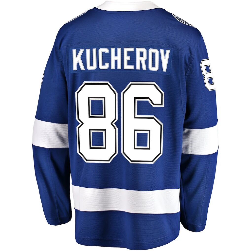 Nikita Kucherov Tampa Bay Lightning Fashion7  Breakaway Jersey