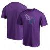 Charlotte Hornets X-Ray T-Shirt - Purple - Back View