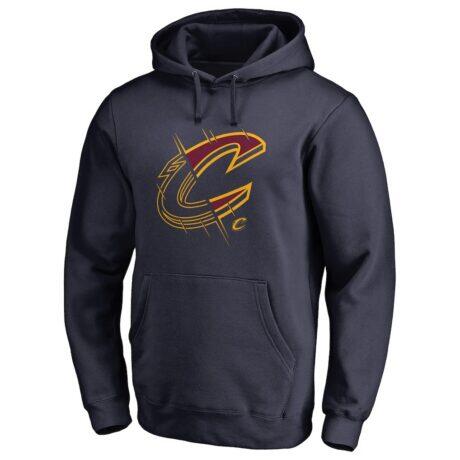 Cleveland Cavaliers X-Ray Pullover Hoodie - Navy - Front View