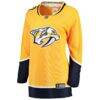 Nashville Predators Fashion7 Women's Away Breakaway Jersey - Yellow - Side View