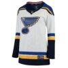 St. Louis Blues Fashion7 Women's Away Breakaway Jersey - White - Side View
