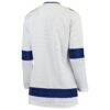 Tampa Bay Lightning Fashion7 Women's Away Breakaway Jersey - White - Detail View