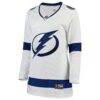 Tampa Bay Lightning Fashion7 Women's Away Breakaway Jersey - White - Side View