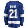 Brayden Point Tampa Bay Lightning Fashion7 Home Breakaway Player Jersey - Blue - Detail View