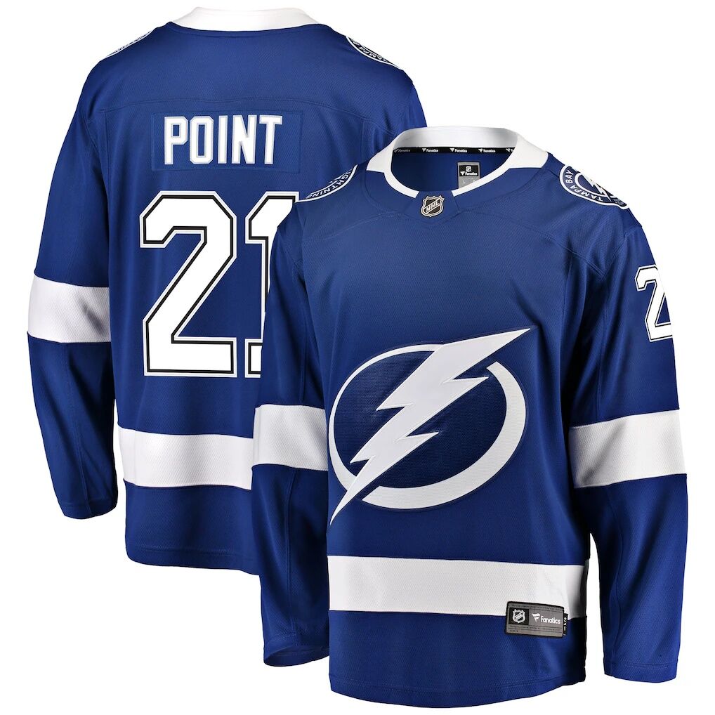 Brayden Point Tampa Bay Lightning Fashion7 Home Breakaway Player Jersey