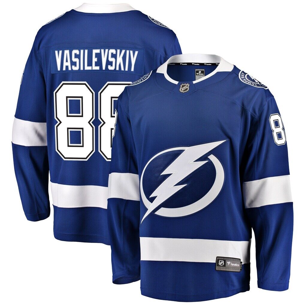 Andrei Vasilevskiy Tampa Bay Lightning Fashion7 Home Breakaway Player Jersey