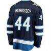 Josh Morrissey Winnipeg Jets Fashion7 Breakaway Replica Jersey - Navy - Detail View