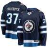 Connor Hellebuyck Winnipeg Jets Fashion7 Breakaway Replica Jersey - Navy - Front View