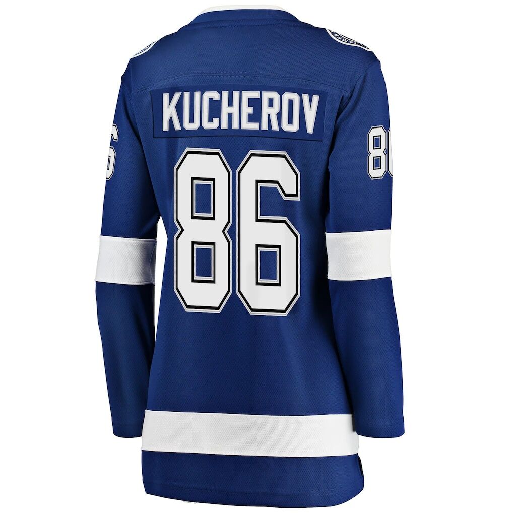 Nikita Kucherov Tampa Bay Lightning Fashion7 Women's Home Breakaway Jersey
