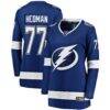 Victor Hedman Tampa Bay Lightning Fashion7 Women's Home Breakaway Jersey - Blue - Front View