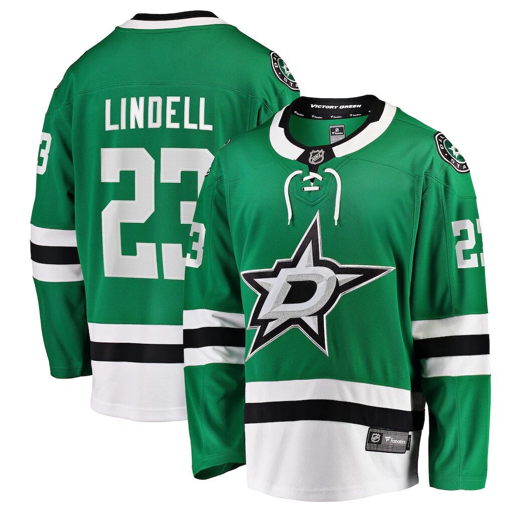 Esa Lindell Dallas Stars Fashion7 Breakaway Jersey - Kelly Green